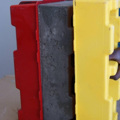 cheap price hollow interlocking plastic concrete block molds for sale